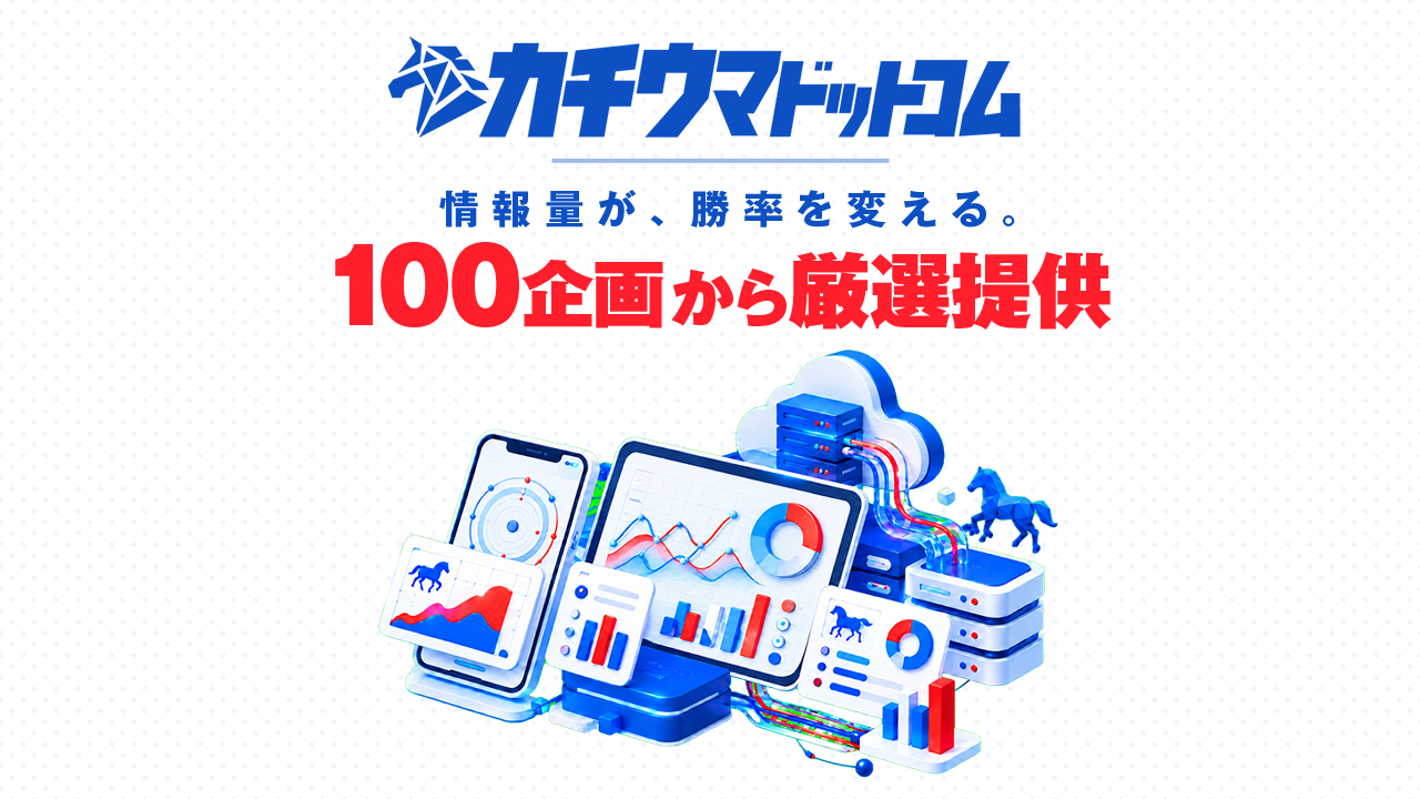 カチウマドットコムの無料競馬予想は当たるのか?口コミで本物を見極め悪質な嘘を見抜く
